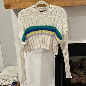 Cropped 70s Sweater